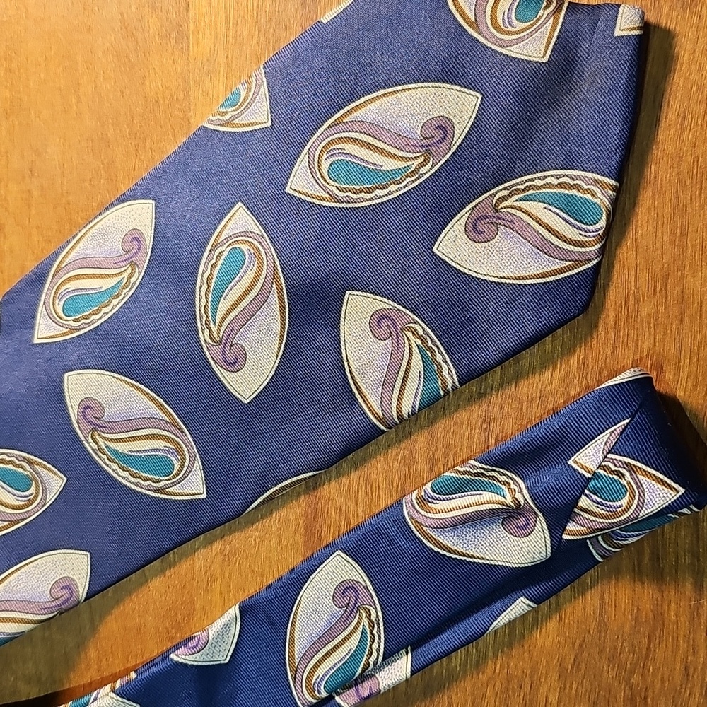 Italian Silk 80s/90s Vintage Tie